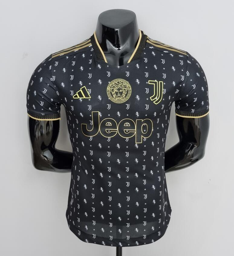 Juventus Black Special Kit Soccer Jersey 2022/23 Player Version